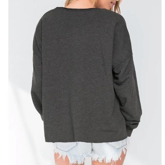 NWT Wildfox Who Needs Friends Pullover - Picture 2 of 9